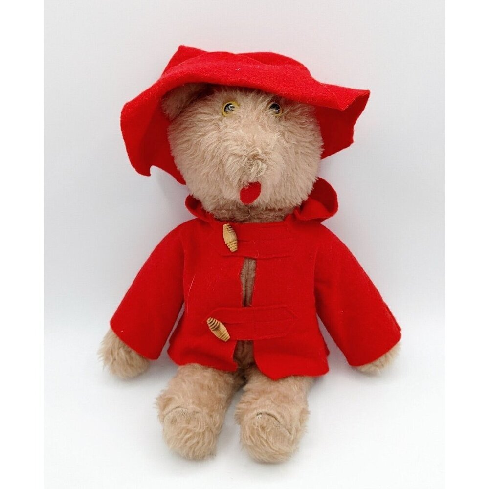Paddington Bear 13" Plush 70s Vintage Stuffed Bear